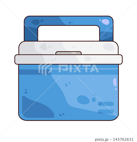 Illustration of Cooler Box 143762631