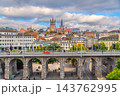 Downtown Lausanne city skyline, cityscape of  switzerland 143762995
