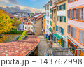 Downtown Lausanne city skyline, cityscape of  switzerland 143762998
