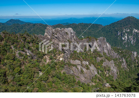 大崩山りんどうの丘から望む中湧塚と下湧塚 大崩山りんどうの丘から望む中湧塚と下湧塚 143763078