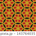 Geometric kaleidoscope vector illustration 143764035