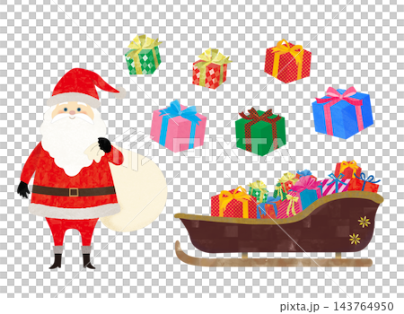 Santa Claus and Sori Santa Claus and Sori 143764950