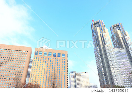東京都新宿区、東京都庁第一本庁舎の風景 143765055