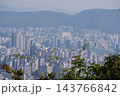 Famous N Seoul Tower landmark and urban skyline view from Namsan Mountain 143766842