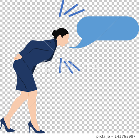 女商人爭論的插圖 女商人爭論的插圖 143768987