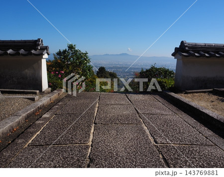 京都　善峯寺からの眺望 143769881