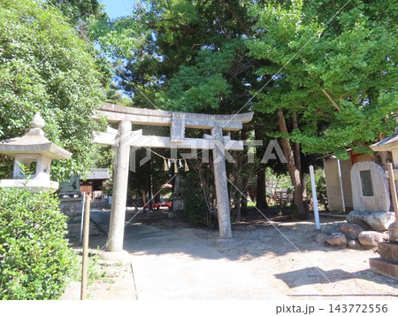 備前国総社宮、創建年代は平安時代と推定、多くの神社のご祭神を合祀した神社、岡山県岡山市中区祇園、鳥居 備前国総社宮、創建年代は平安時代と推定、多くの神社のご祭神を合祀した神社、岡山県岡山市中区祇園、鳥居 143772556