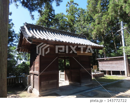 備前国総社宮、創建年代は平安時代と推定、多くの神社のご祭神を合祀した神社、岡山県岡山市中区祇園、門 備前国総社宮、創建年代は平安時代と推定、多くの神社のご祭神を合祀した神社、岡山県岡山市中区祇園、門 143772722