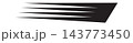 Speed Line Motion Stripe Abstract 143773450