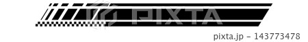 Stripe Racing Speed Line Decal 143773478