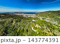 Aerial view building in Phuket city Thailand nature background 143774391
