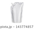 White stand up spout pouch packaging mockup White stand up spout pouch packaging mockup 143774857