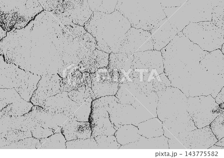 Urban cracked wall surface. Grunge background. Vector illustration Urban cracked wall surface. Grunge background. Vector illustration 143775582