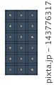 Plaid Pattern With Star Motif 143776317