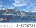アメリカ海軍　空母セオドア・ルーズベルト 143776723