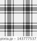 Harvest fabric vector plaid, heritage background textile texture. Checks pattern check seamless tartan in vintage gray and white colors. 143777537