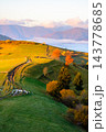 scenic carpathian morning in autumn. countryside mountain landscape with forest in fall colors. path leading through rolling hills in to the foggy valley under bright sky scenic carpathian morning in autumn. countryside mountain landscape with forest in fall colors. path leading through rolling hills in to the foggy valley under bright sky 143778685