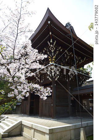 上御霊神社　楼門　京都市上京区上御霊竪町 143779082