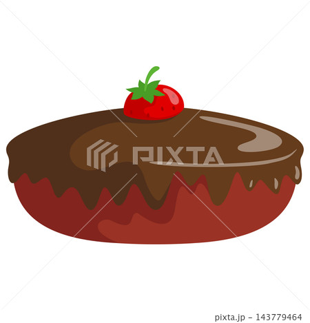 Cocoa pie topped with fruit and frosting for birthday menus bakery promotions and food blogs Cocoa pie topped with fruit and frosting for birthday menus bakery promotions and food blogs 143779464