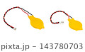 CMOS BIOS backup batteries with wires and 2-pin connectors 143780703