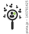 searching candidates and selecting employee for job 143781425