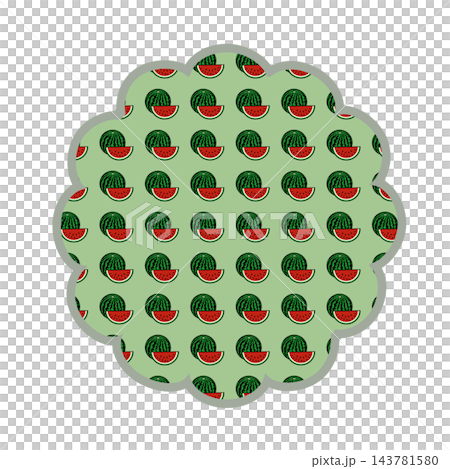 花朵形狀的背景插圖 143781580