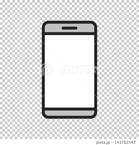 Simple smartphone illustration material 143783547
