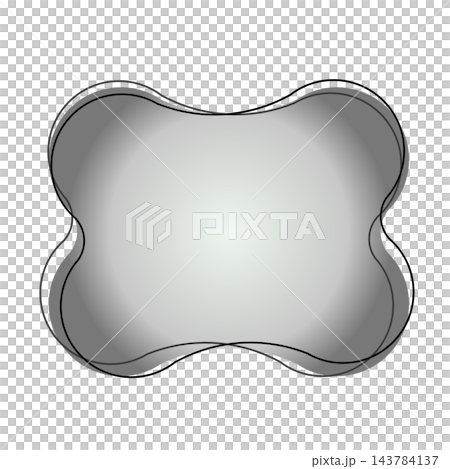 Amoeba-style frame (gray) Amoeba-style frame (gray) 143784137
