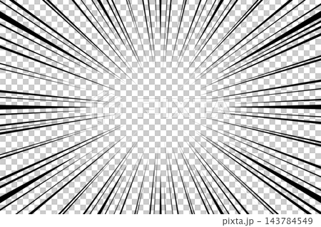 Concentration lines in manga and other visual media Concentration lines in manga and other visual media 143784549