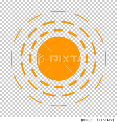 太陽のアイコン 太陽のアイコン 143784854