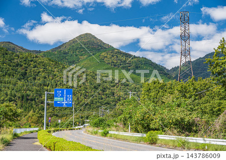 湖西地方比良山地風景 滋賀県大津市 湖西地方比良山地風景 滋賀県大津市 143786009
