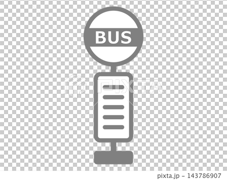 Bus stop icon (bus stop) Bus stop icon (bus stop) 143786907