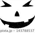 Halloween Pumpkin Faces Stamp Badge Grunge Style. Halloween Pumpkin Faces Illustration. Halloween Pumpkin Faces Stamp Style. Vector Illustration. Elements for design. Grunge Halloween Pumpkin Faces 143788537