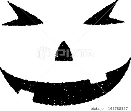 Halloween Pumpkin Faces Stamp Badge Grunge Style. Halloween Pumpkin Faces Illustration. Halloween Pumpkin Faces Stamp Style. Vector Illustration. Elements for design. Grunge Halloween Pumpkin Faces 143788537