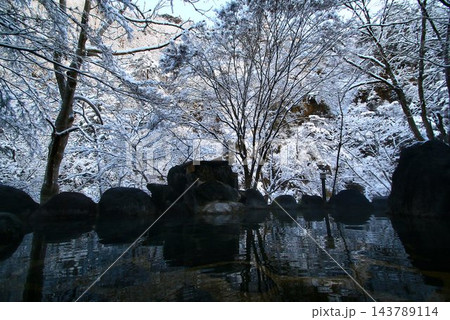 朝の雪見風呂… 平家の隠れ里【湯西川温泉】の『露天風呂』 朝の雪見風呂… 平家の隠れ里【湯西川温泉】の『露天風呂』 143789114