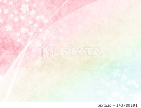 カラフルな色のかわいいカジュアルな花柄模様 カラフルな色のかわいいカジュアルな花柄模様 143789191