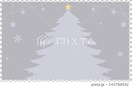 Elegant and festive Christmas tree background decoration illustration Elegant and festive Christmas tree background decoration illustration 143789502