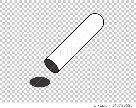 印鑑のシンプルなイラスト 143789580