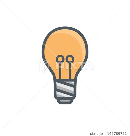 bulb icon design vector template bulb icon design vector template 143789731