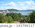 奠供山から名草山を望む　【和歌山県和歌山市】 143790117
