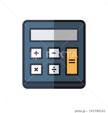 calculator icon design vector template 143790181