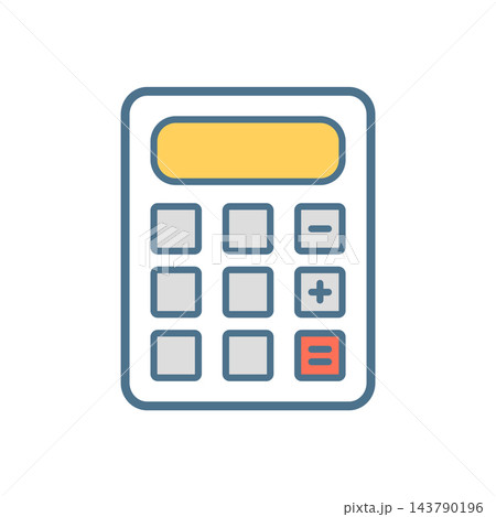calculator icon design vector template calculator icon design vector template 143790196