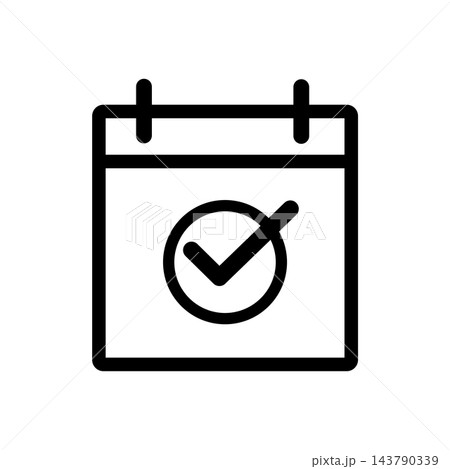 calendar icon design vector template calendar icon design vector template 143790339