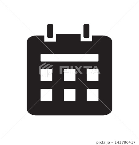 calendar icon design vector template calendar icon design vector template 143790417