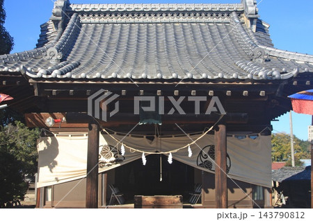 賀茂神社御祭神は賀茂別雷命 尾島町堀口に鎮座 堀口の獅子舞(2025.11.15) 143790812