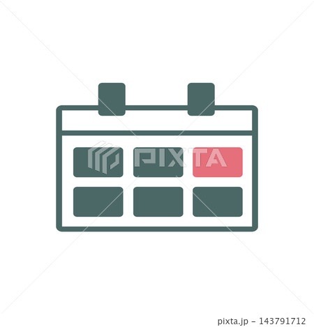 calendar icon design vector template calendar icon design vector template 143791712