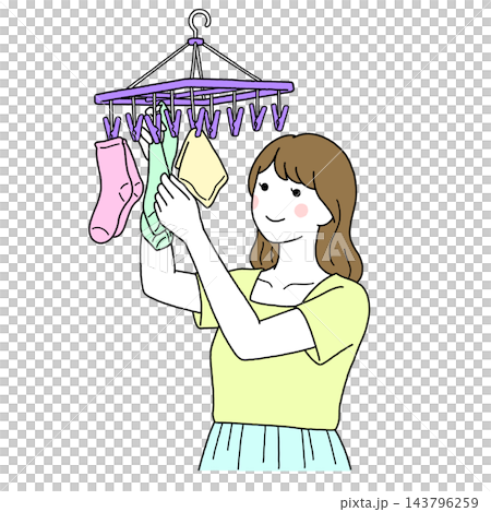 Laundry and ladies 143796259
