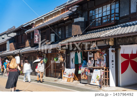 犬山城下町、風情ある古い町並み〈愛知県犬山市〉 143796492