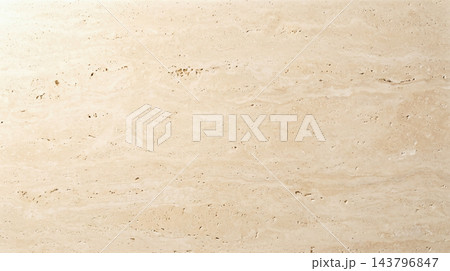 natural beige travertine marble stone slab texture background showing porous horizontal veining pattern for modern luxury interior architectural wall surface design natural beige travertine marble stone slab texture background showing porous horizontal veining pattern for modern luxury interior architectural wall surface design 143796847