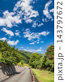 比良山麓を通る国道161号線沿いの側道　滋賀県大津市 143797672
